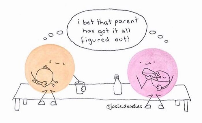 40 Wholesome Comics By Josie Doodles That Turn Emotions Into Tiny Watercolor Characters