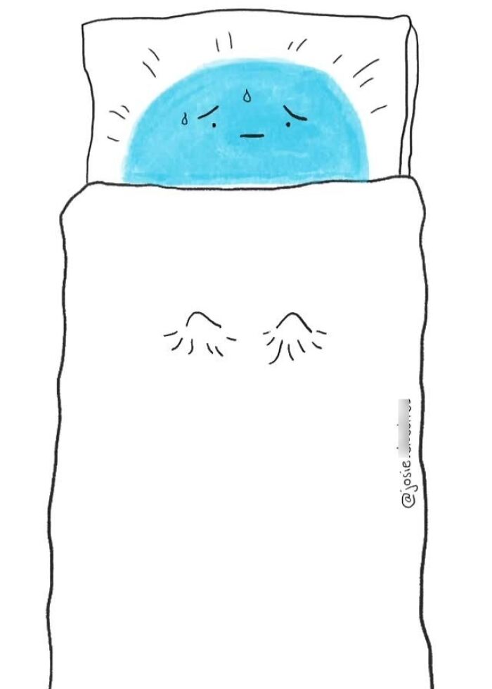 40 Wholesome Comics By Josie Doodles That Turn Emotions Into Tiny Watercolor Characters