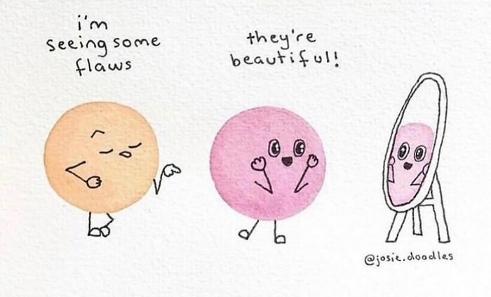 40 Wholesome Comics By Josie Doodles That Turn Emotions Into Tiny Watercolor Characters