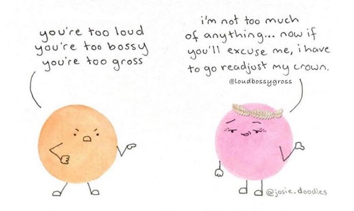 40 Wholesome Comics By Josie Doodles That Turn Emotions Into Tiny Watercolor Characters