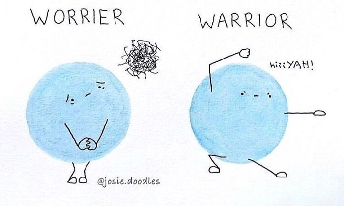 40 Wholesome Comics By Josie Doodles That Turn Emotions Into Tiny Watercolor Characters