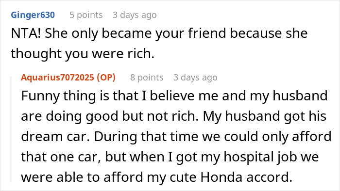 Woman Jealous Of Friend’s Life With His Rich Hubby, In Tears As He Claps Back To Her Nasty Comments Woman Jealous Of Friend’s Life With His Rich Hubby, In Tears As He Claps Back To Her Nasty Comments