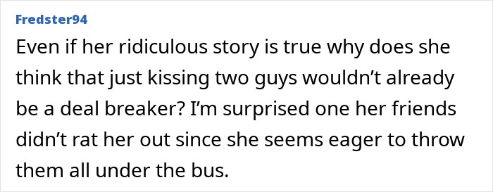 Guy Catches Fiancée Cheating On Him Red-Handed, She Defends Herself, Saying It Was “Just A Kiss” Guy Catches Fiancée Cheating On Him Red-Handed, She Defends Herself, Saying It Was “Just A Kiss”