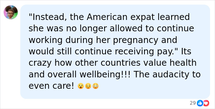 Germany Sends Pregnant American Home Fully Paid, She Realizes Just How Wild US Work Culture Is Germany Sends Pregnant American Home Fully Paid, She Realizes Just How Wild US Work Culture Is