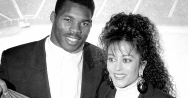 Famous Footballer Herschel Walker with his wife Cindy Grossman