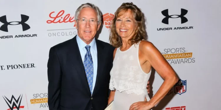 Glena Goranson and Pete Carrol