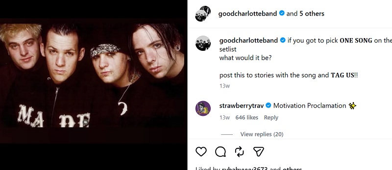 Benji Madden and Good Charlotte