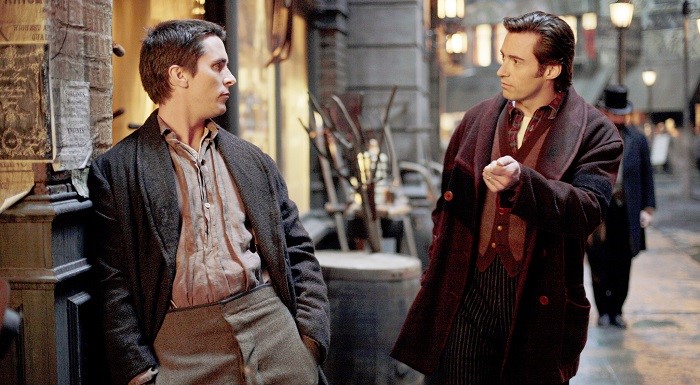 Jackman and Bale in The Prestige
