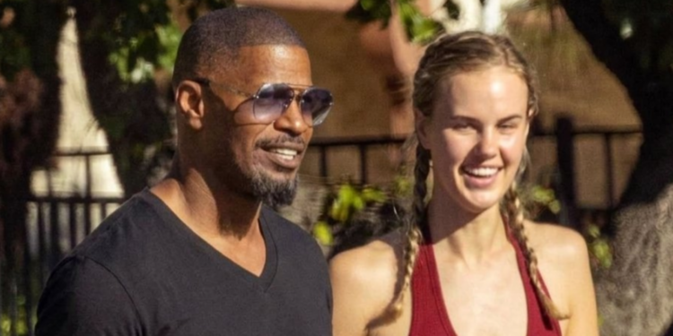 Jamie Foxx and girlfriend Alyce Huckstepp