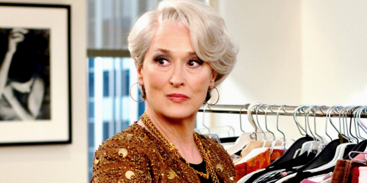 Miranda Priestly in The Devil Wears Prada