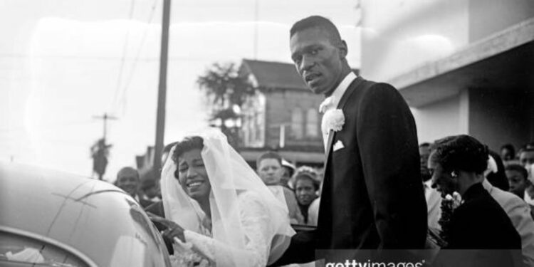 NBA legend Bill Russell and his first wife, Rose Swisher