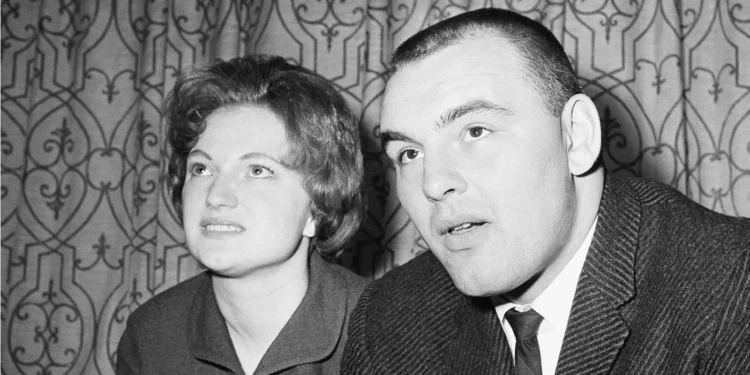 Helen Essenberg and Dick Butkus