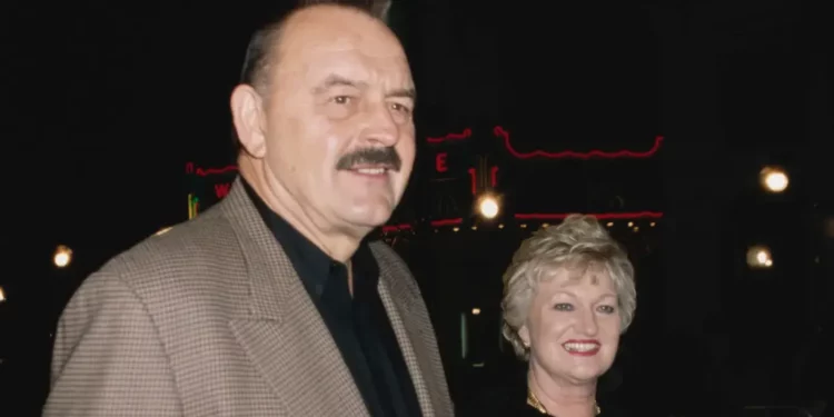 NFL Chicago Bears superstar Dick Butkus with his wife, Helen Essenhart,