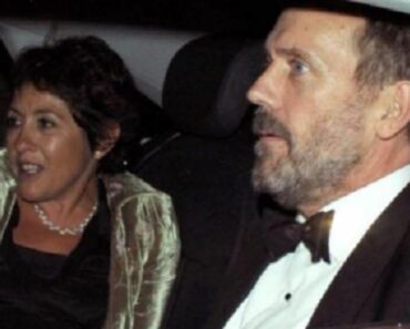 jo-green-and-hugh-laurie (1) Jo Green and her husband in a car