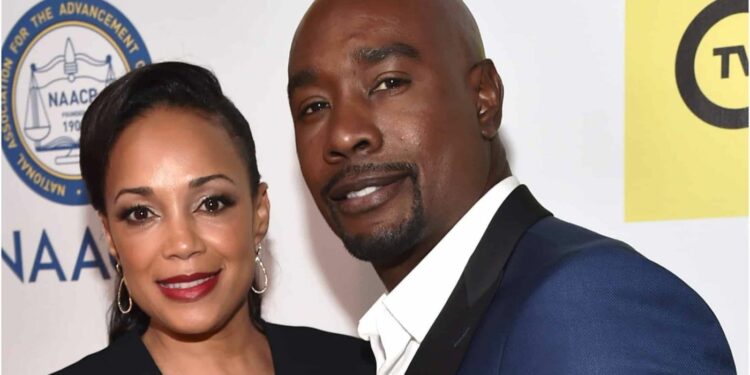Pam byse and Morris Chestnut Pam byse and Morris Chestnut