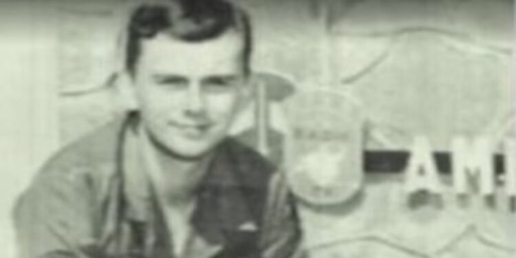 Pat Sajak during his time at Us army