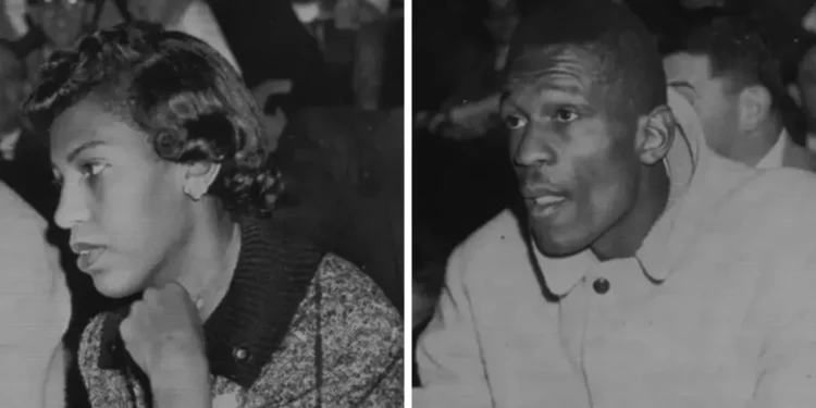 Rose Swisher on left side and bill Russel on right side