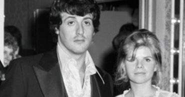 Sasha Czack with her husband Sylvester Stallone
