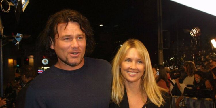 Tracey Kristofferson with her husband Tracey Kristofferson with her husband