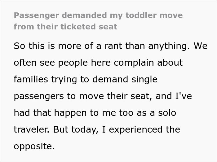 &ldquo;Not Ask, But Demand&rdquo;: Woman Shocked By People&rsquo;s Audacity After Flying With A Toddler For The First Time