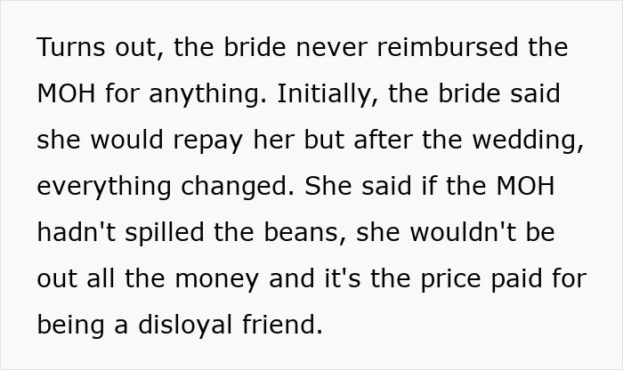 Bridesmaids Drop Out Of The Wedding After Accidentally Uncovering Bride&rsquo;s Shocking Scam