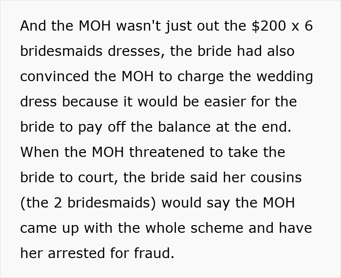 Bridesmaids Drop Out Of The Wedding After Accidentally Uncovering Bride&rsquo;s Shocking Scam