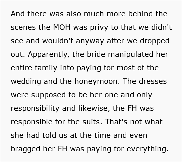Bridesmaids Drop Out Of The Wedding After Accidentally Uncovering Bride&rsquo;s Shocking Scam
