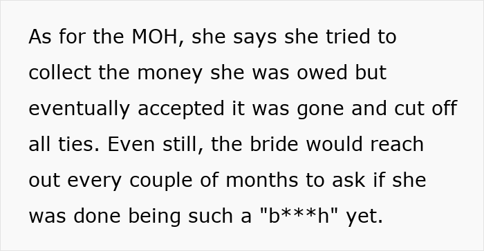 Bridesmaids Drop Out Of The Wedding After Accidentally Uncovering Bride&rsquo;s Shocking Scam