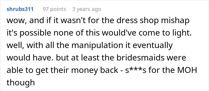 Bridesmaids Drop Out Of The Wedding After Accidentally Uncovering Bride&rsquo;s Shocking Scam