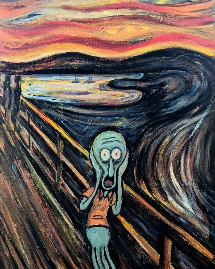 Artist Reimagines Squidward As The Star Of Classical Paintings (31 Pics) Artist Reimagines Squidward As The Star Of Classical Paintings (31 Pics)