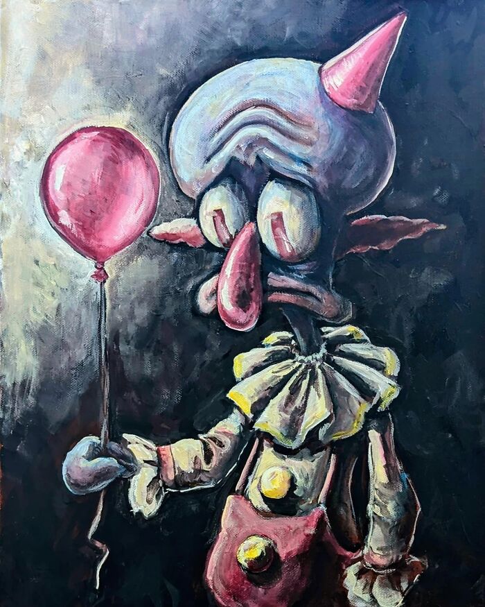 Artist Reimagines Squidward As The Star Of Classical Paintings (31 Pics) Artist Reimagines Squidward As The Star Of Classical Paintings (31 Pics)