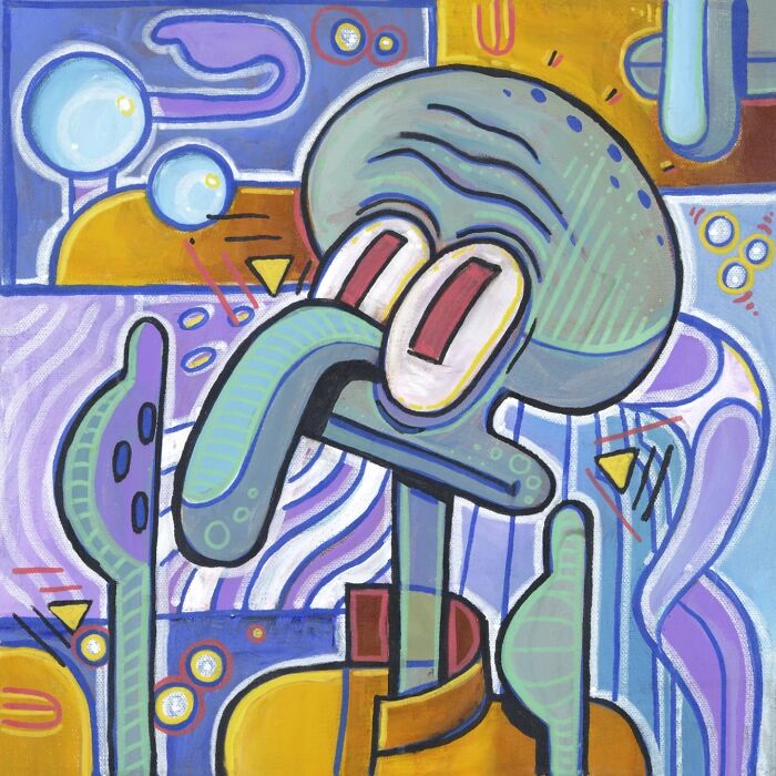 Artist Reimagines Squidward As The Star Of Classical Paintings (31 Pics) Artist Reimagines Squidward As The Star Of Classical Paintings (31 Pics)