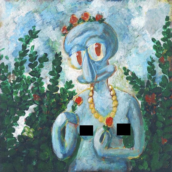 Artist Reimagines Squidward As The Star Of Classical Paintings (31 Pics) Artist Reimagines Squidward As The Star Of Classical Paintings (31 Pics)