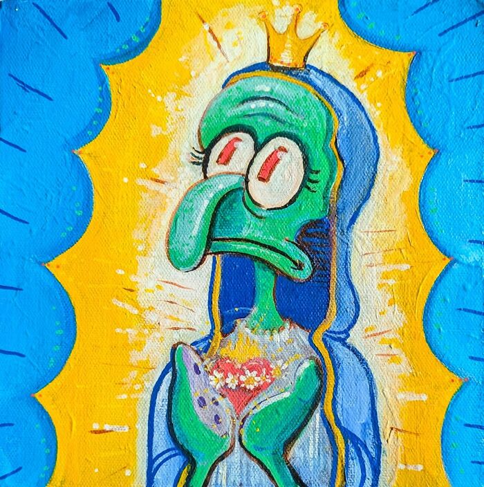 Artist Reimagines Squidward As The Star Of Classical Paintings (31 Pics) Artist Reimagines Squidward As The Star Of Classical Paintings (31 Pics)