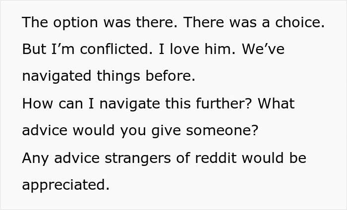 Woman Has A Moment Of Clarity And Dumps BF Who Tells Her What Is Actually Important To Him