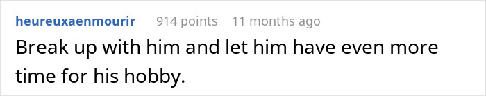 Woman Has A Moment Of Clarity And Dumps BF Who Tells Her What Is Actually Important To Him