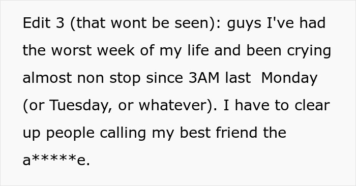 MOH’s Cheater Ex Is Best Man At Friend’s Wedding, She’s Frantic As She Can’t Even Look At Him