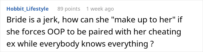 MOH’s Cheater Ex Is Best Man At Friend’s Wedding, She’s Frantic As She Can’t Even Look At Him