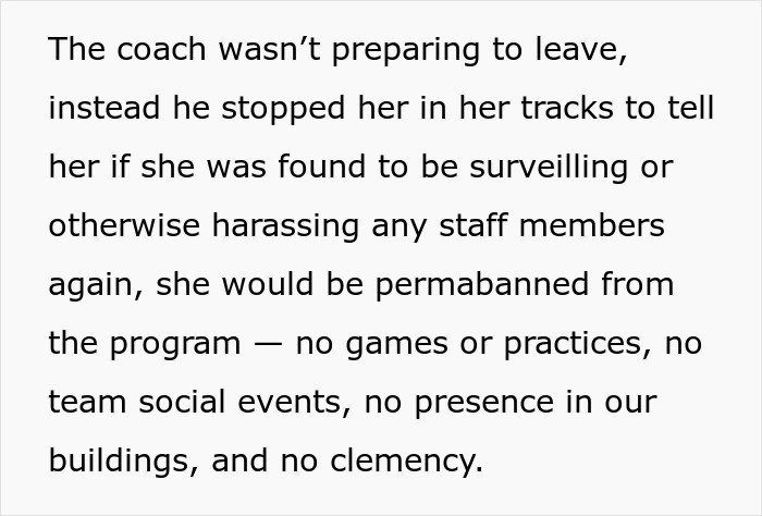 Karen Mom Films Coach Saying She’s “Too Slow” And Should Be Removed, Ends Up Embarrassed Instead