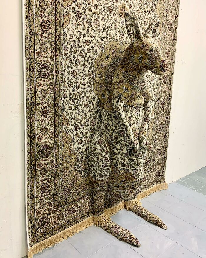 This Artist Turns Persian Carpets Into Surreal Animal Sculptures (23 Pics)