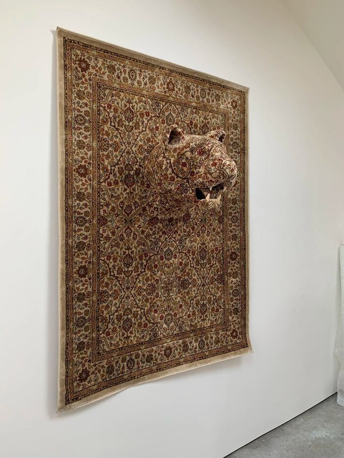 This Artist Turns Persian Carpets Into Surreal Animal Sculptures (23 Pics)