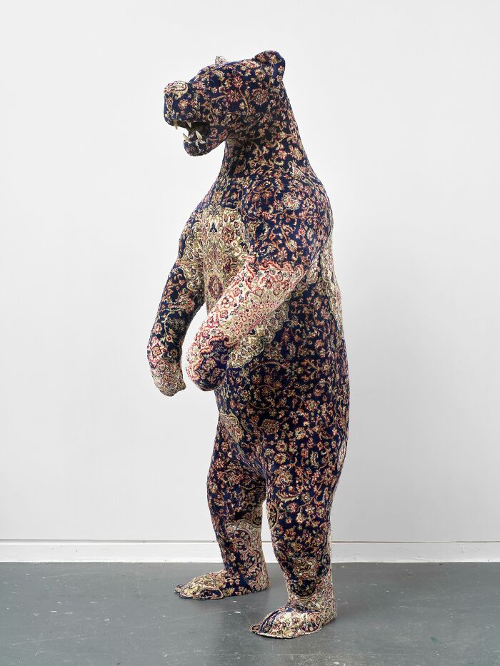 This Artist Turns Persian Carpets Into Surreal Animal Sculptures (23 Pics)