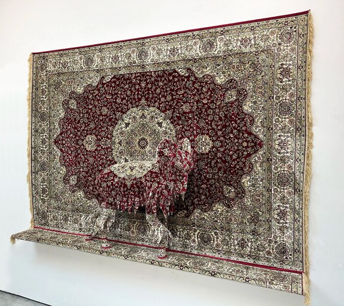 This Artist Turns Persian Carpets Into Surreal Animal Sculptures (23 Pics)
