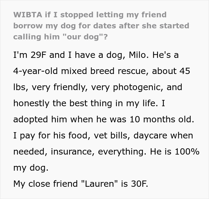 30YO Uses Woman&rsquo;s Rescue Dog To Meet Men, Owner Uncomfortable Watching Pup Turn Into Dating Prop
