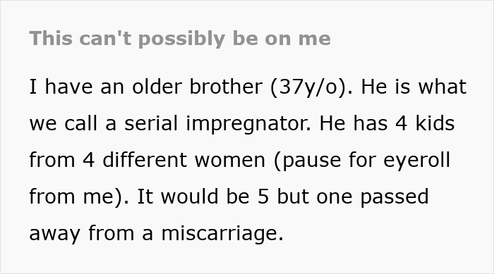 “This Can’t Possibly Be On Me”: Brother Makes His 4 Kids Everyone Else’s Problem “This Can’t Possibly Be On Me”: Brother Makes His 4 Kids Everyone Else’s Problem