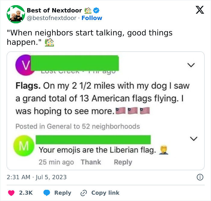 87 Unhinged And Entertaining Neighbor Antics Shared By This X Page (New Pics) 87 Unhinged And Entertaining Neighbor Antics Shared By This X Page (New Pics)