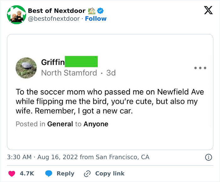 87 Unhinged And Entertaining Neighbor Antics Shared By This X Page (New Pics) 87 Unhinged And Entertaining Neighbor Antics Shared By This X Page (New Pics)