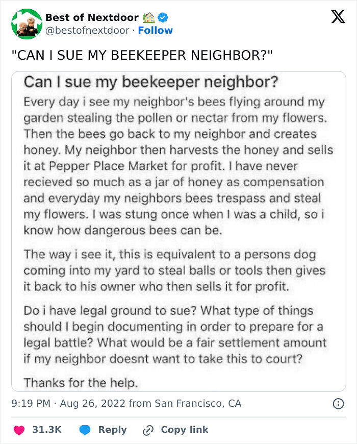 87 Unhinged And Entertaining Neighbor Antics Shared By This X Page (New Pics) 87 Unhinged And Entertaining Neighbor Antics Shared By This X Page (New Pics)