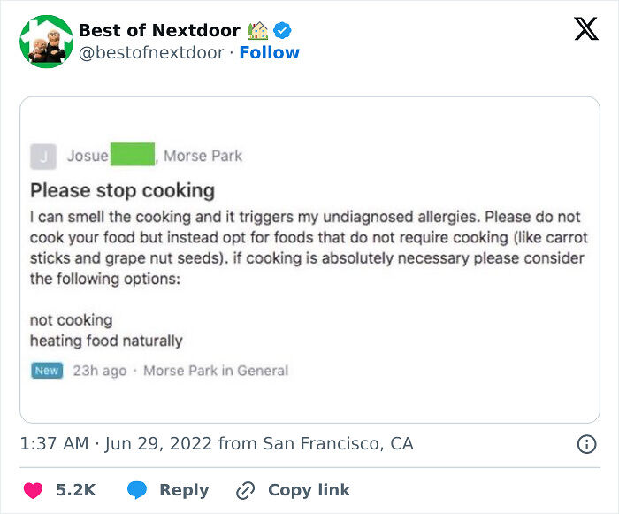 87 Unhinged And Entertaining Neighbor Antics Shared By This X Page (New Pics) 87 Unhinged And Entertaining Neighbor Antics Shared By This X Page (New Pics)