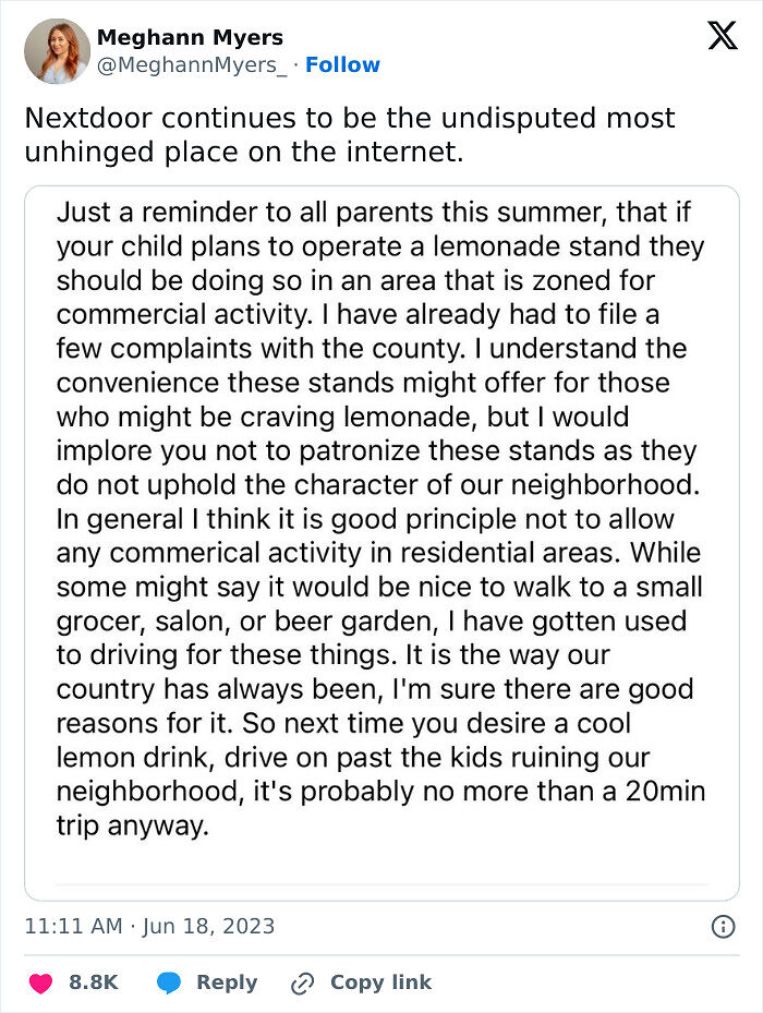 87 Unhinged And Entertaining Neighbor Antics Shared By This X Page (New Pics) 87 Unhinged And Entertaining Neighbor Antics Shared By This X Page (New Pics)
